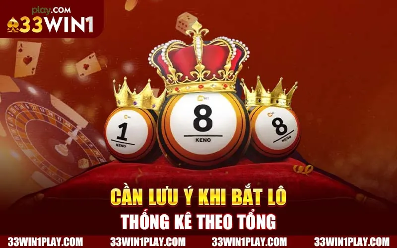 cần lưu ý khi bắt đề thống kê theo tổng