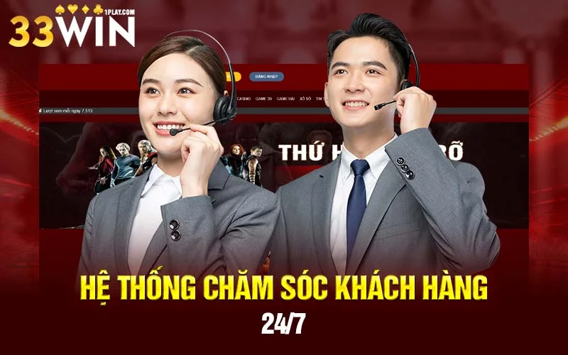 Hệ thống chăm sóc khách hàng 24/7 nhanh chóng